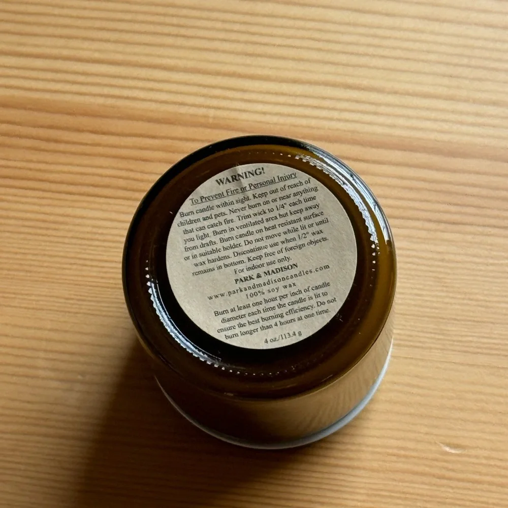 PARK & MADISON Forest Mist 4oz Soy Candle - Picture 4 of 4